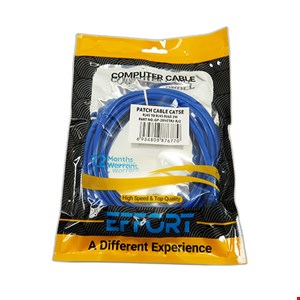 کابل شبکهEFFORT ایفورت مدل CAT5E - UTP متراژ 3 متر